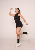 Conjunto Fitness Cropped + Short - Frente