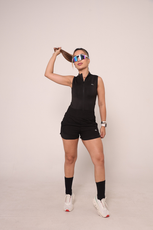 Conjunto Fitness Cropped + Short - Pose